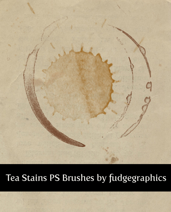 Tea Stains PS Brushes