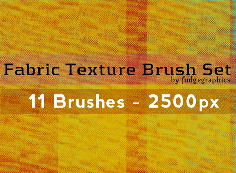 Fabric Texture Brush Set