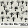 Ink Tree Vectors
