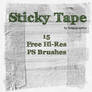 Sticky Tape Hi-Res PS Brushes