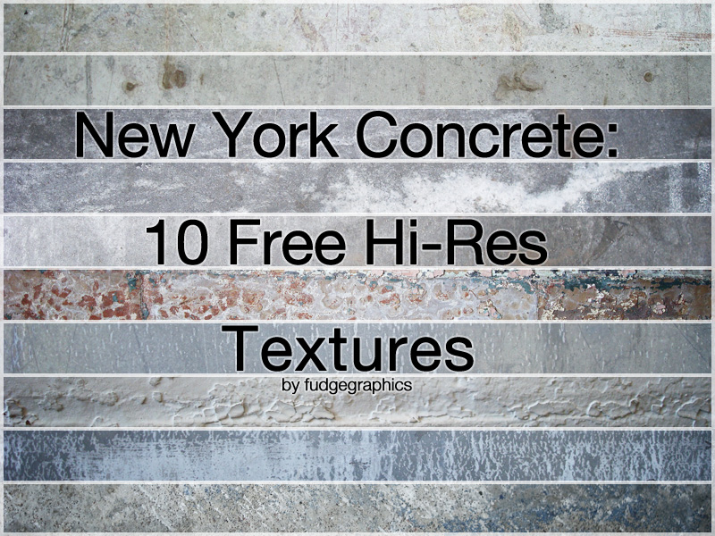 New York Concrete Textures
