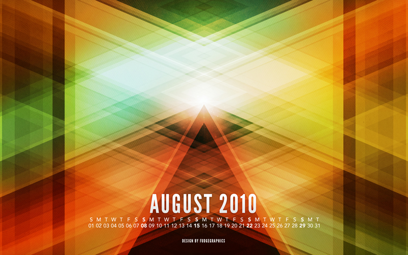 August 2010 Calendar Wallpaper by fudgegraphics on DeviantArt
