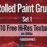 Rolled Paint Textures Set 1