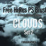 Hi-Res Clouds PS Brush Set 2