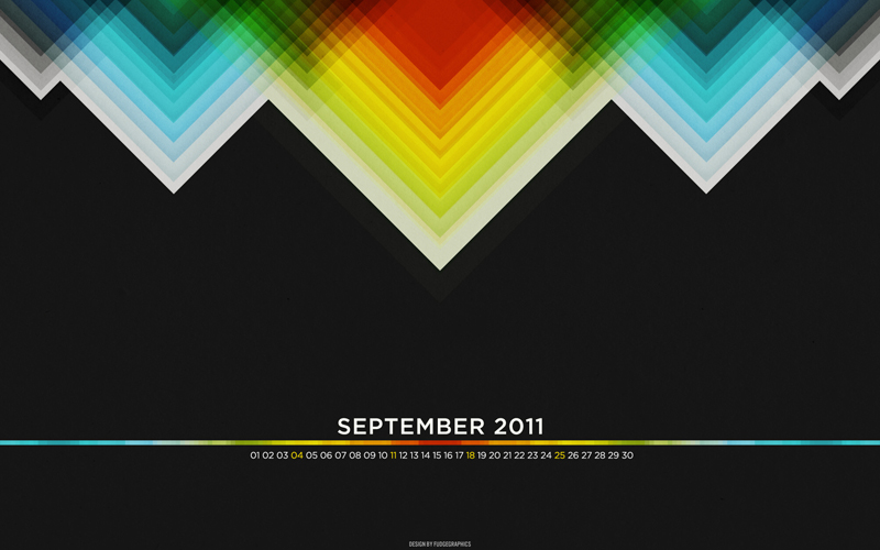 September 2011 Wallpaper Set