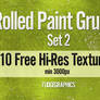 Rolled Paint Textures Set 2