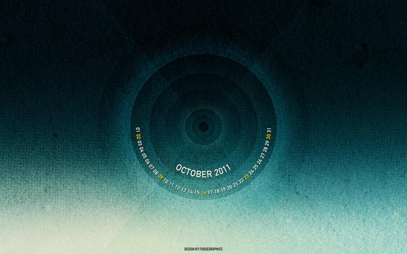 October 2011 Wallpaper Set by fudgegraphics on DeviantArt
