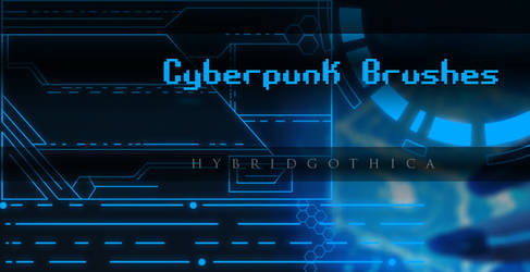 HG Cyberpunk Brushes Vol 1.