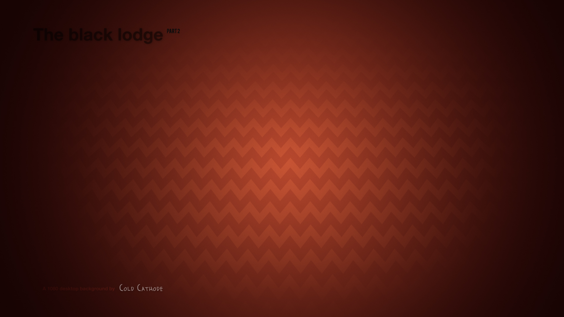 The Black Lodge P2 - Wallpaper