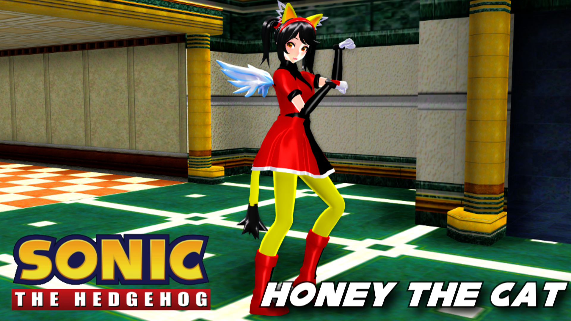 [MMD/Model] Honey The Cat (Human) by Nerey006 on DeviantArt