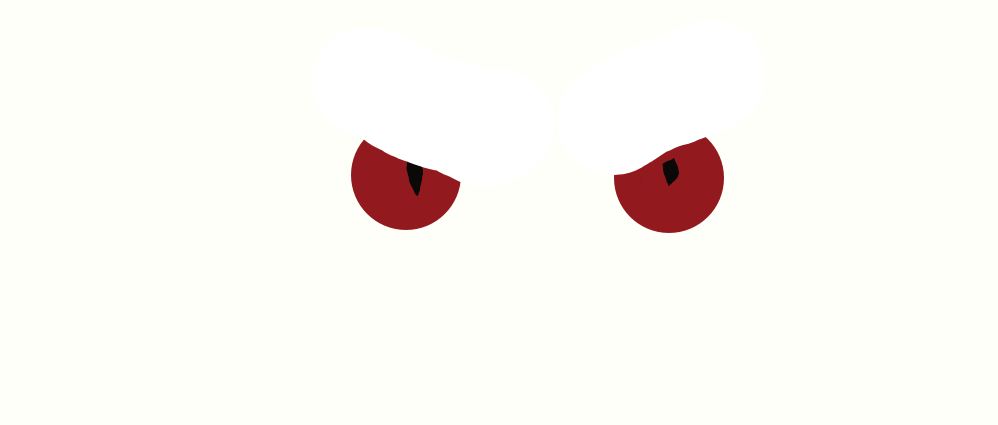 Evil Gleaming Cat Eyes Animation ( WATCH REDRAW )