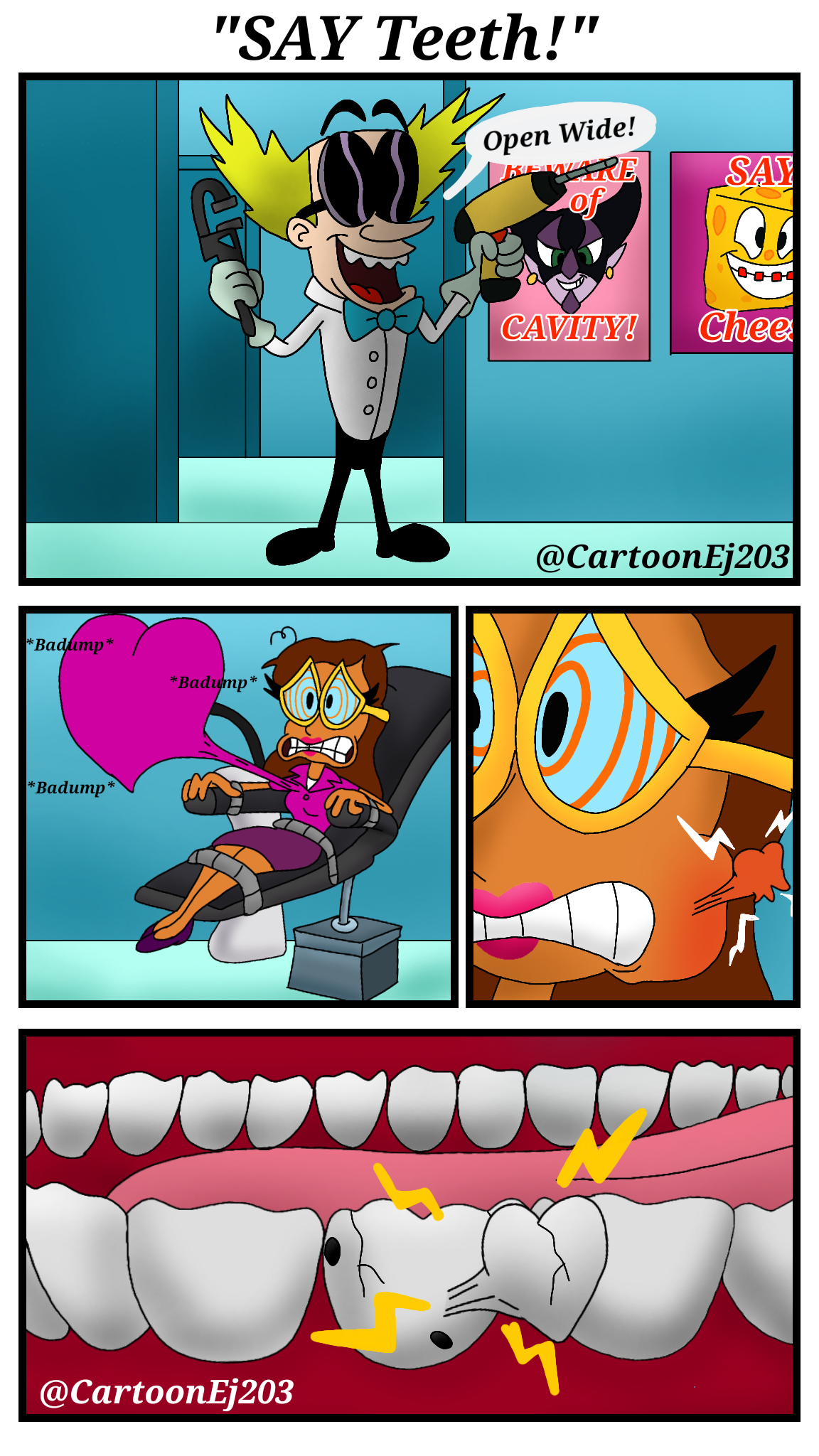 Say Teeth by CartoonEj203 on DeviantArt