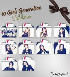 Girls Generation - Flower Power Folders (Request)