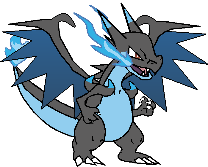 Mega Charizard X by eldrige on DeviantArt