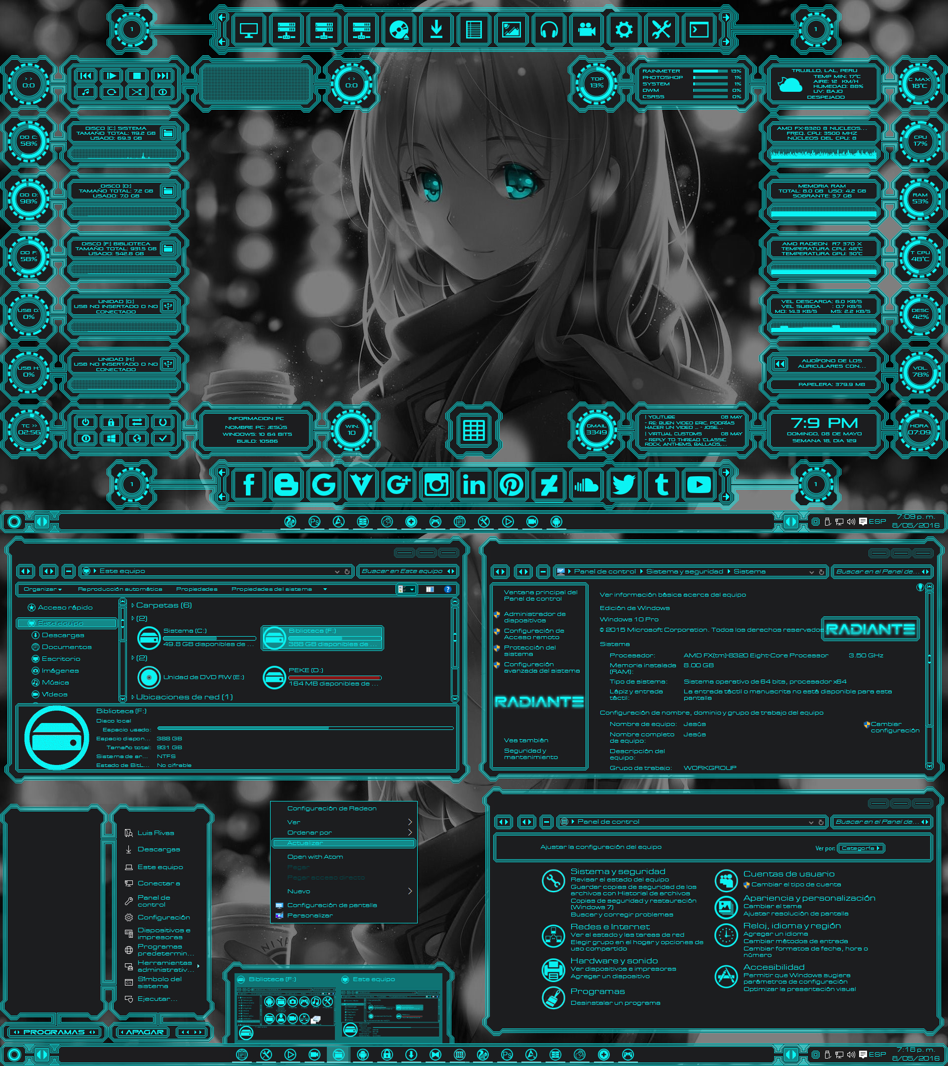 Radiante for Windows 10  (10586 AKA TH2)