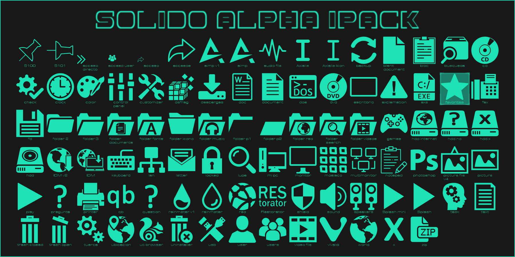 Solido Alpha iPack for Windows 10 All Editions