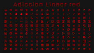 [IconPack] Adiccion linear Red