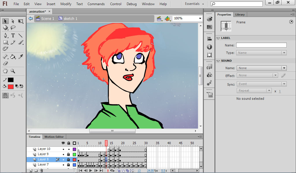 to the stars - animation by NOADROW on DeviantArt