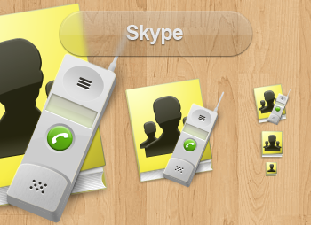 Skype icon by iTweek