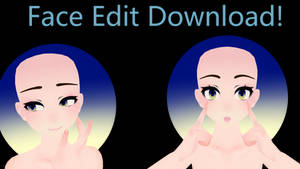 (MMD) Simple Face Edit (Download)