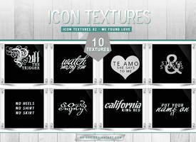 Icon textures 02 - We found love