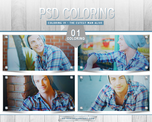 Coloring 19 - The Cutest Man Alive