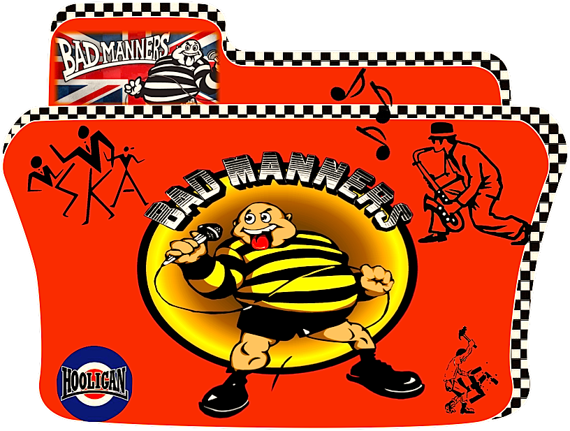 Bad Manners Music Folder icon