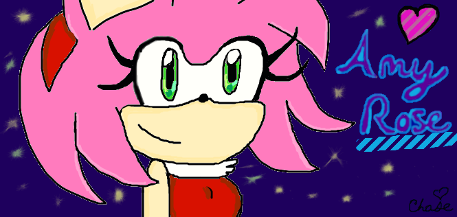 Amy Rose The Hedgehog by SonicFreakyGeek on DeviantArt