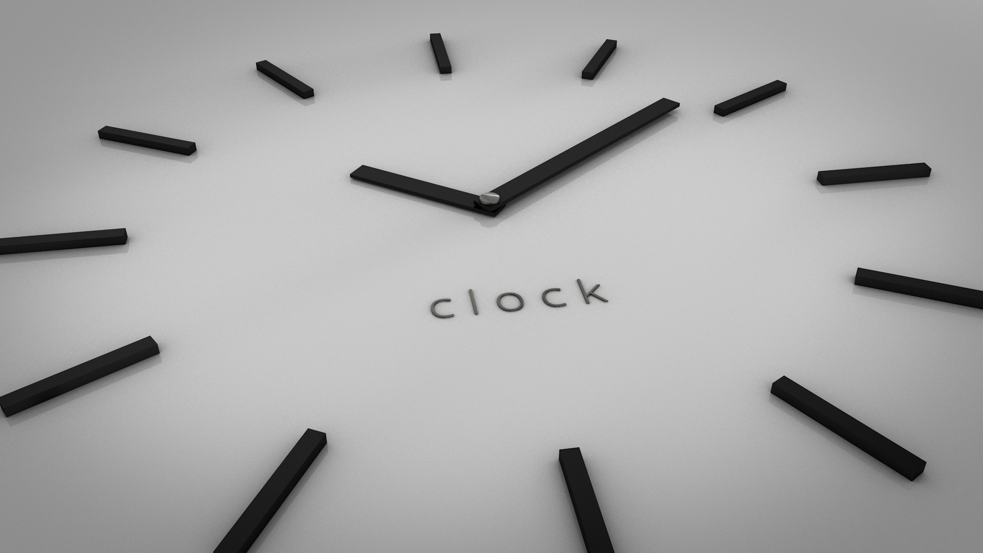 Minimalistic Clock Wallpaper by italankin on DeviantArt