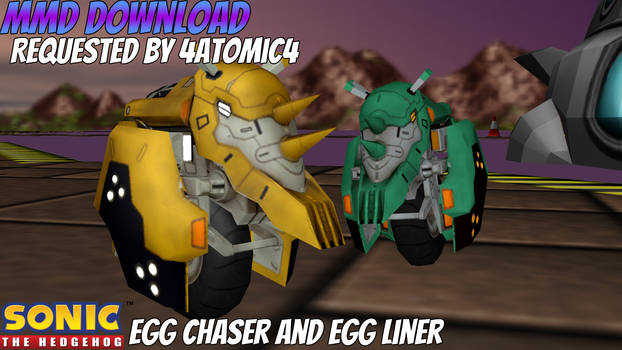 MMD Download - Egg Liner and Egg Chaser