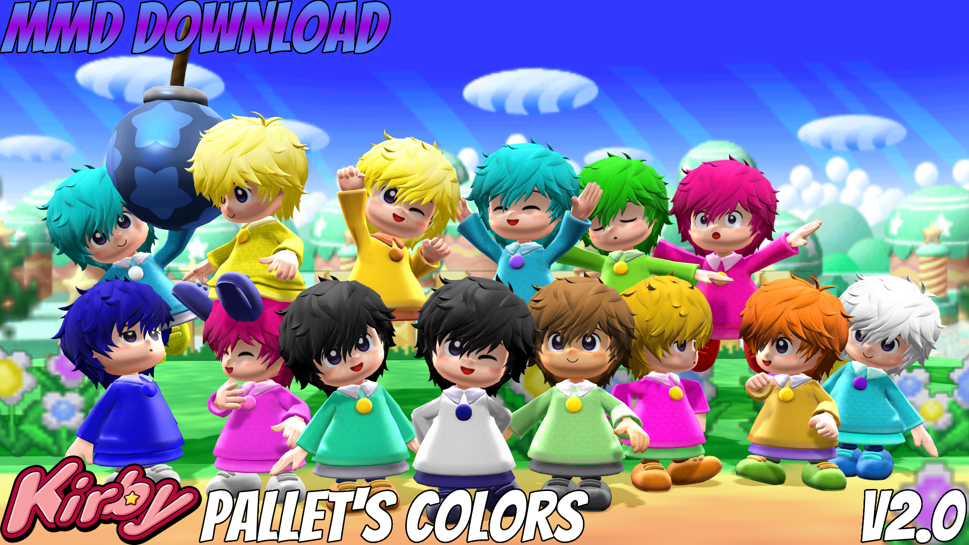 MMD Download - Pallet's Colors by TheHomingBlueStar on DeviantArt