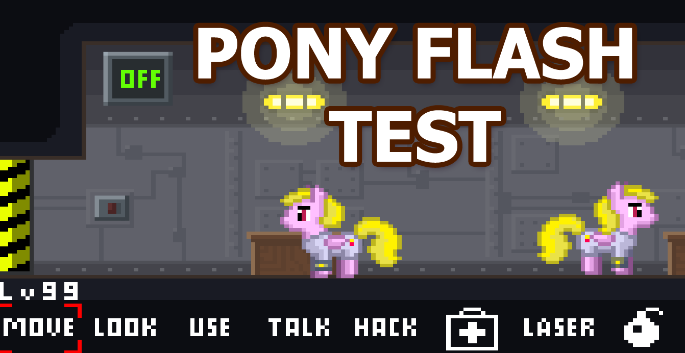 Pony Flash Test Game