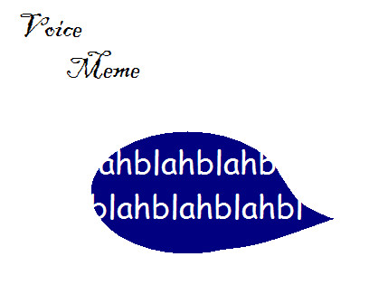 Voice meme