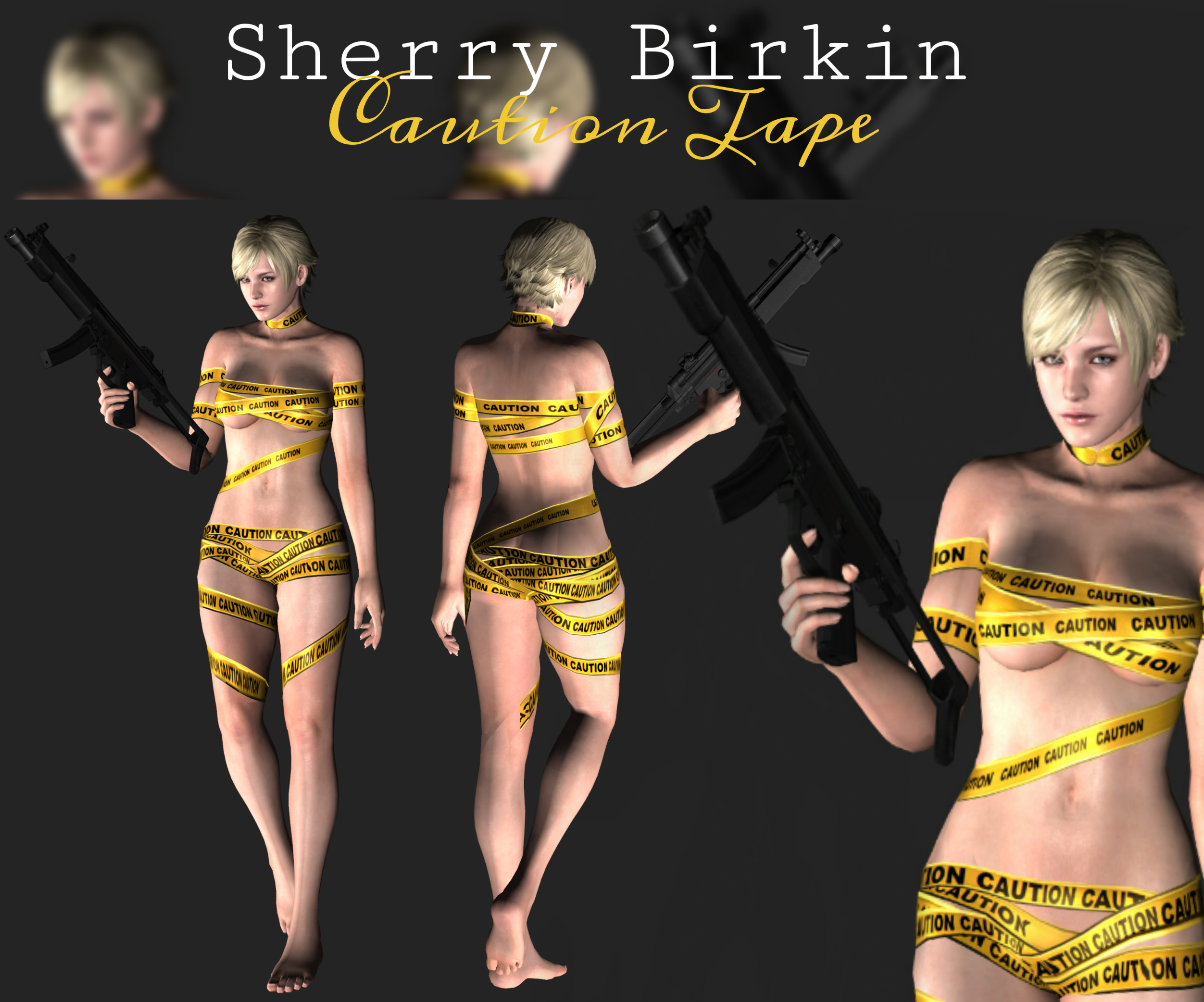 Sherry Birkin (Caution Tape) .