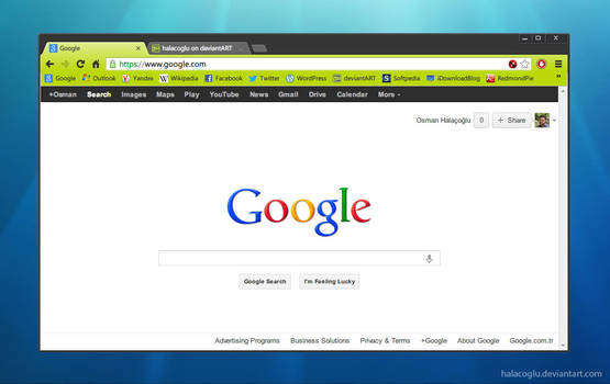 Olive - Google Chrome Theme