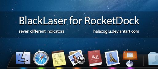 BlackLaser for RocketDock