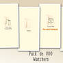 +Pack de 800 Watchers | Pilii-Editions