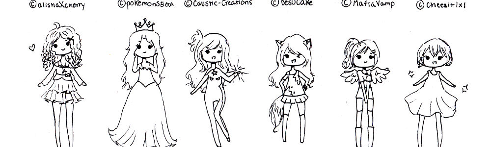 Request batch 1 by AngelArt123 on DeviantArt