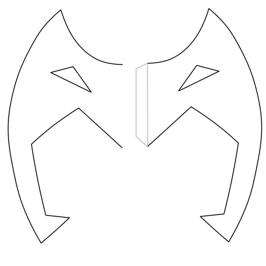 Catra Headpiece Printable Template Shera by Heelcatt on DeviantArt