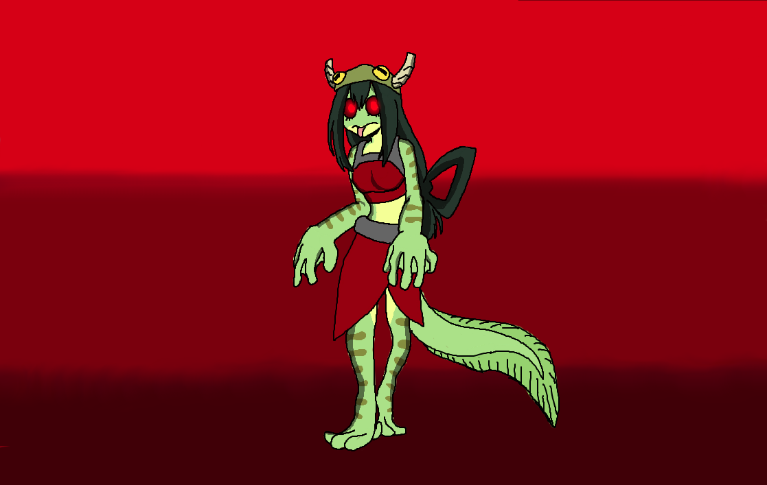 Brightburn Corrupt! Tsuyu Asui by Grox9909 on DeviantArt