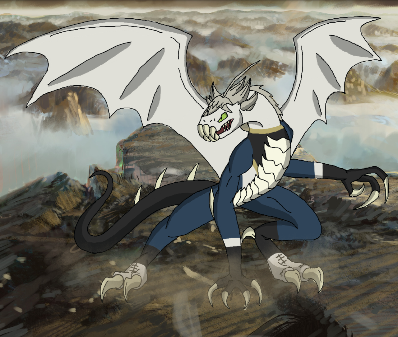 Clover Devil in the Mountains by Grox9909 on DeviantArt