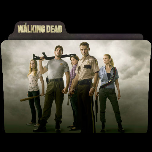 The Walking Dead Folder Icon by CHARGERLEVANI on DeviantArt