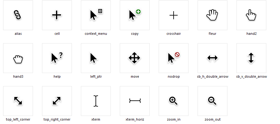 Chrome Cursors