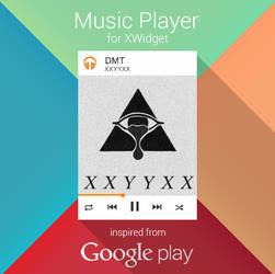 Google Play Music for XWidget