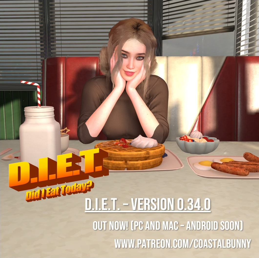 D.I.E.T. - 0.34.0 Out Now! by CoastalBunny on DeviantArt