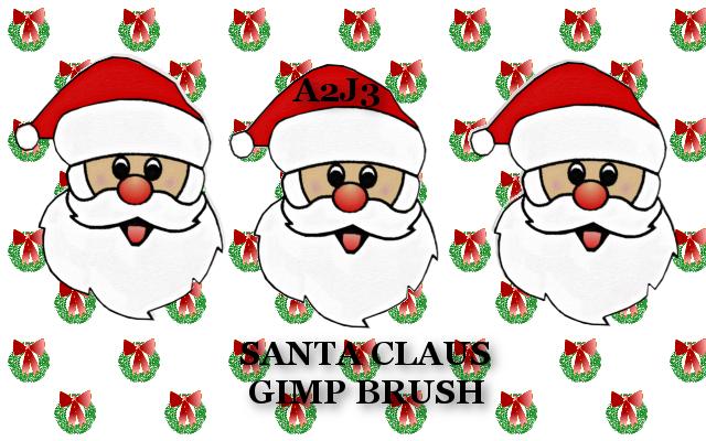 A2j3 Santa Claus Brush