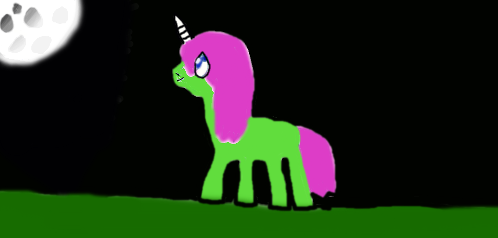 My first pony drawing by SuperLuigi72 on DeviantArt