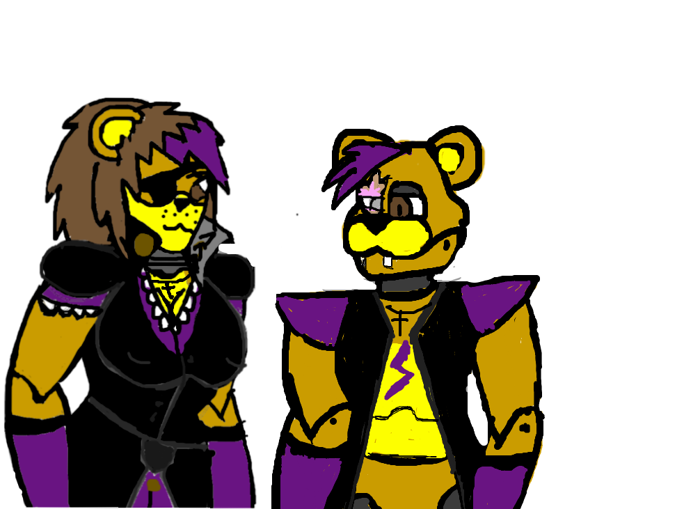Frenni.Norberk Glamrock Freddy.Norbert golde by Quigonjinn0 on DeviantArt