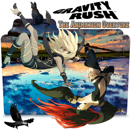 Gravity Rush The Animation Overture Folder Icon By Bodskih On Deviantart