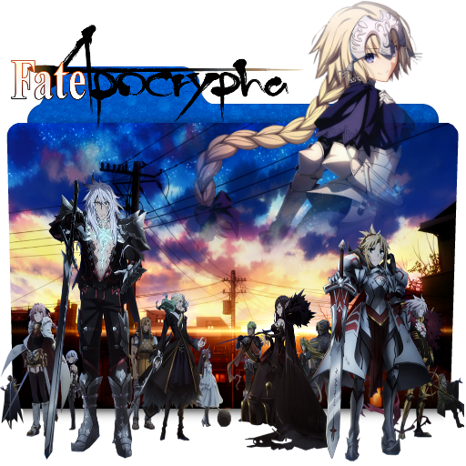 Fate Apocrypha Folder Icon By Bodskih On Deviantart